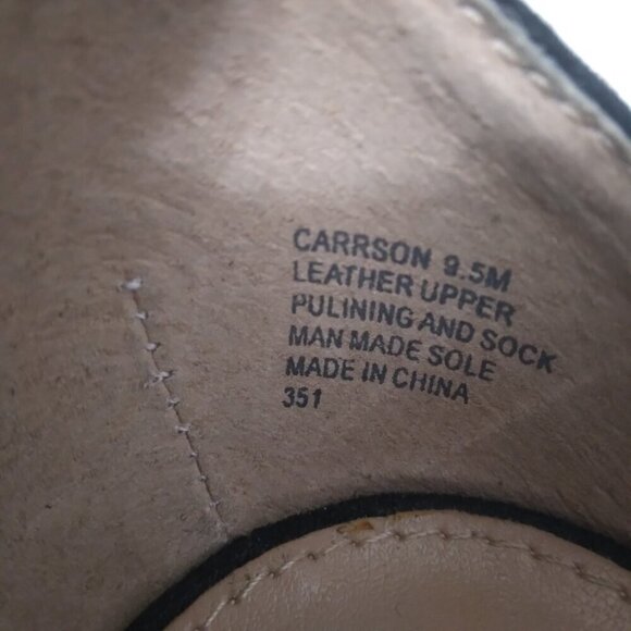 Steve Madden | Carrson Black Suede Block Heel Sandals | Size 9.5 - Picture 12 of 12